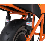 Elektrická motorka SUPERMOTO 24V - oranžová